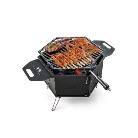 Travel Camping Portable Charcoal Grill Stove with Foldable Body